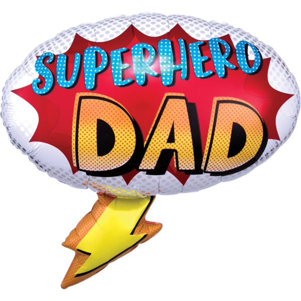 Supershape Dad Superhero